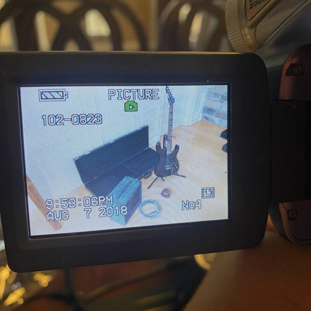 Panasonic PV-GS12 Mini DV Hybrid Camcorder No Battery/Charger- For Parts-Tested